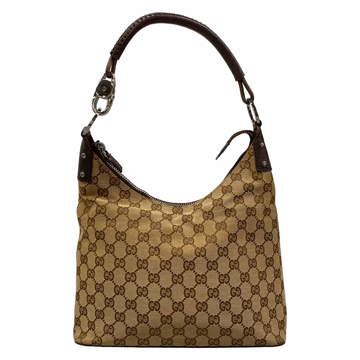 Gucci Hobo Shoulder Bag Beige - Image 3