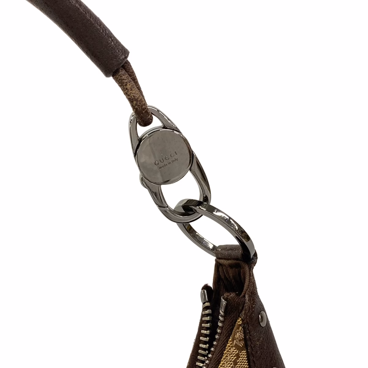 Gucci Hobo Shoulder Bag Beige - Image 12