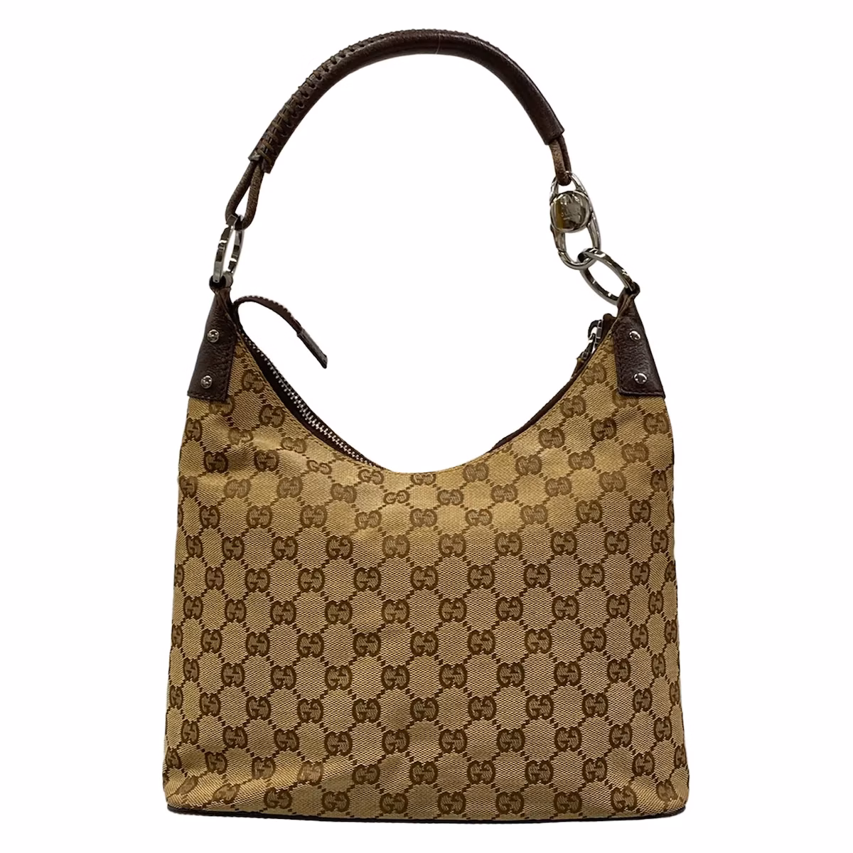 Gucci Hobo Shoulder Bag Beige - Image 5