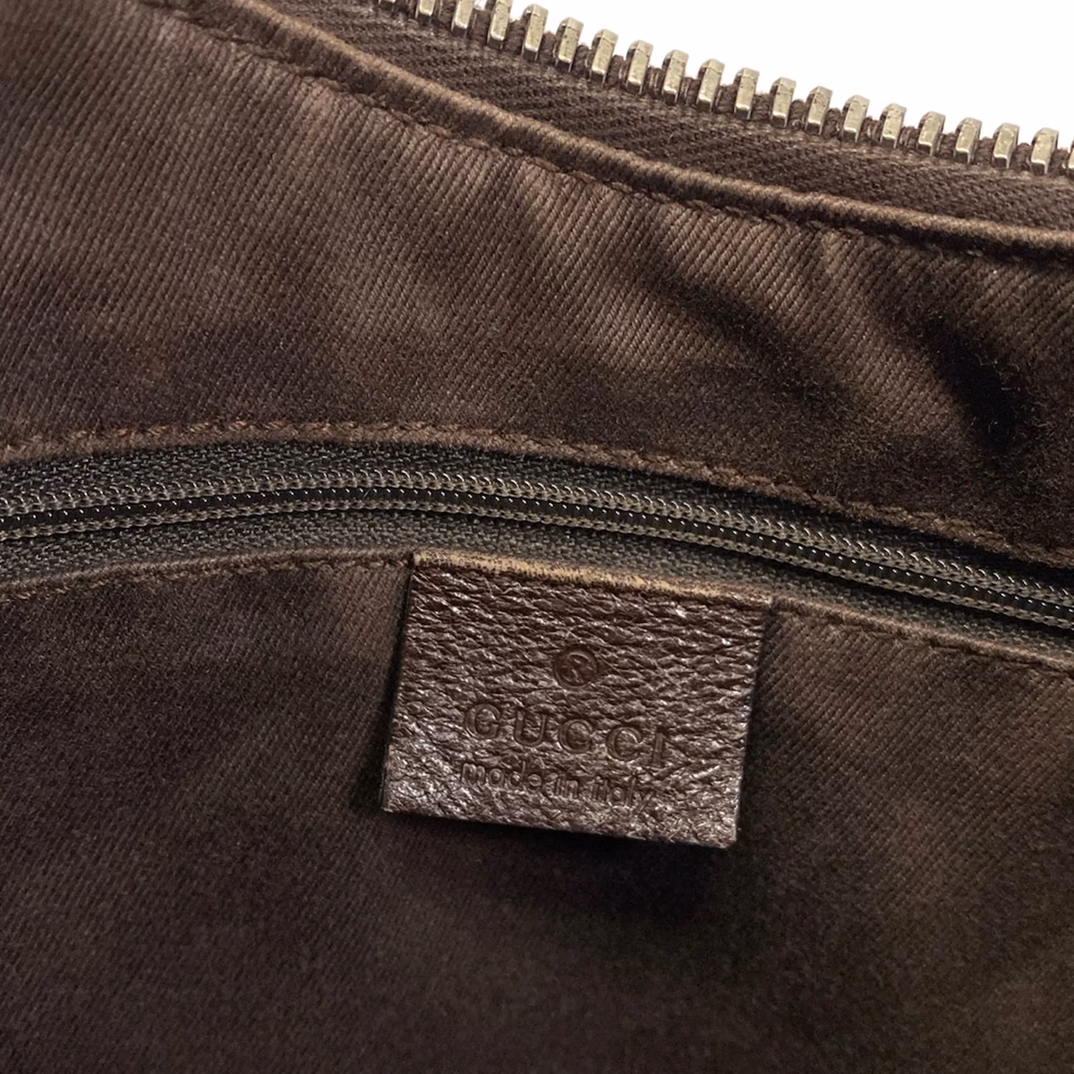 Gucci Hobo Shoulder Bag Beige - Image 10