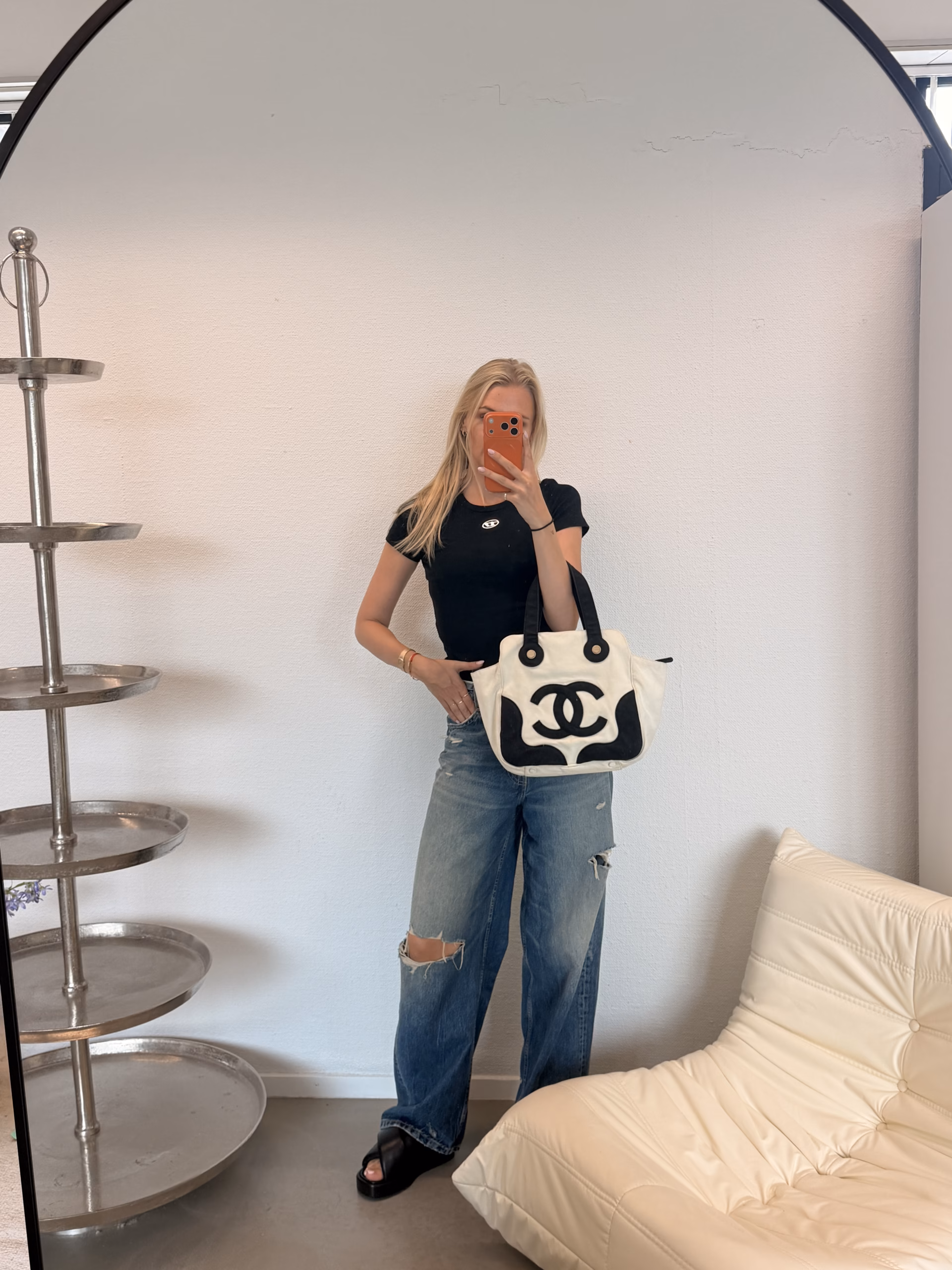 Chanel Marshmallow Hand Bag - Image 18