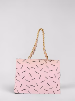 Chanel Pink Gold Tote
