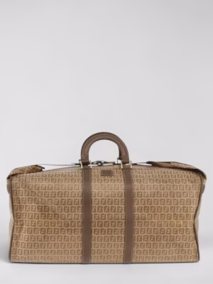 Fendi Zucchino Boston Bag
