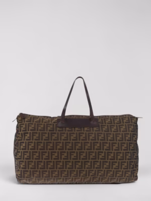 Fendi Zucca Boston Bag