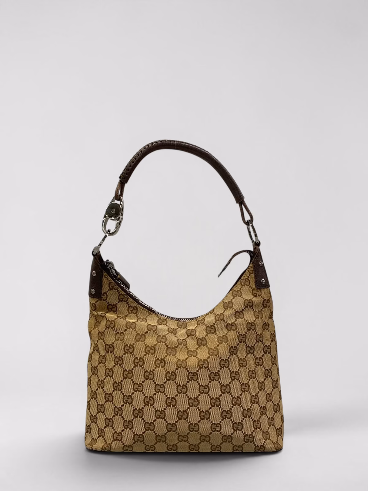 Gucci Hobo Shoulder Bag Beige