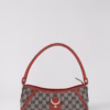 Gucci Abbey Pochette Navy Red