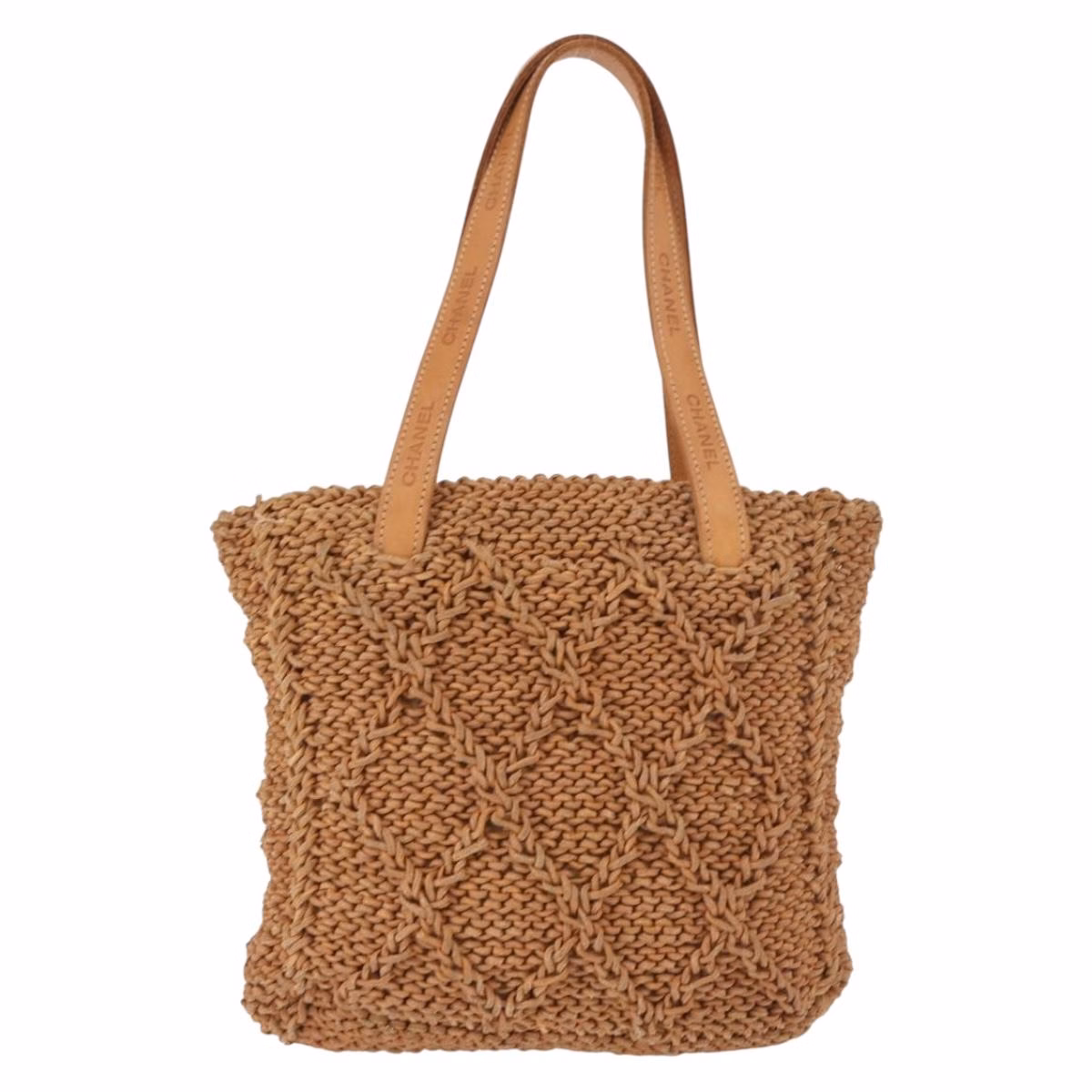 Chanel Raffia Tote Mini - Image 4