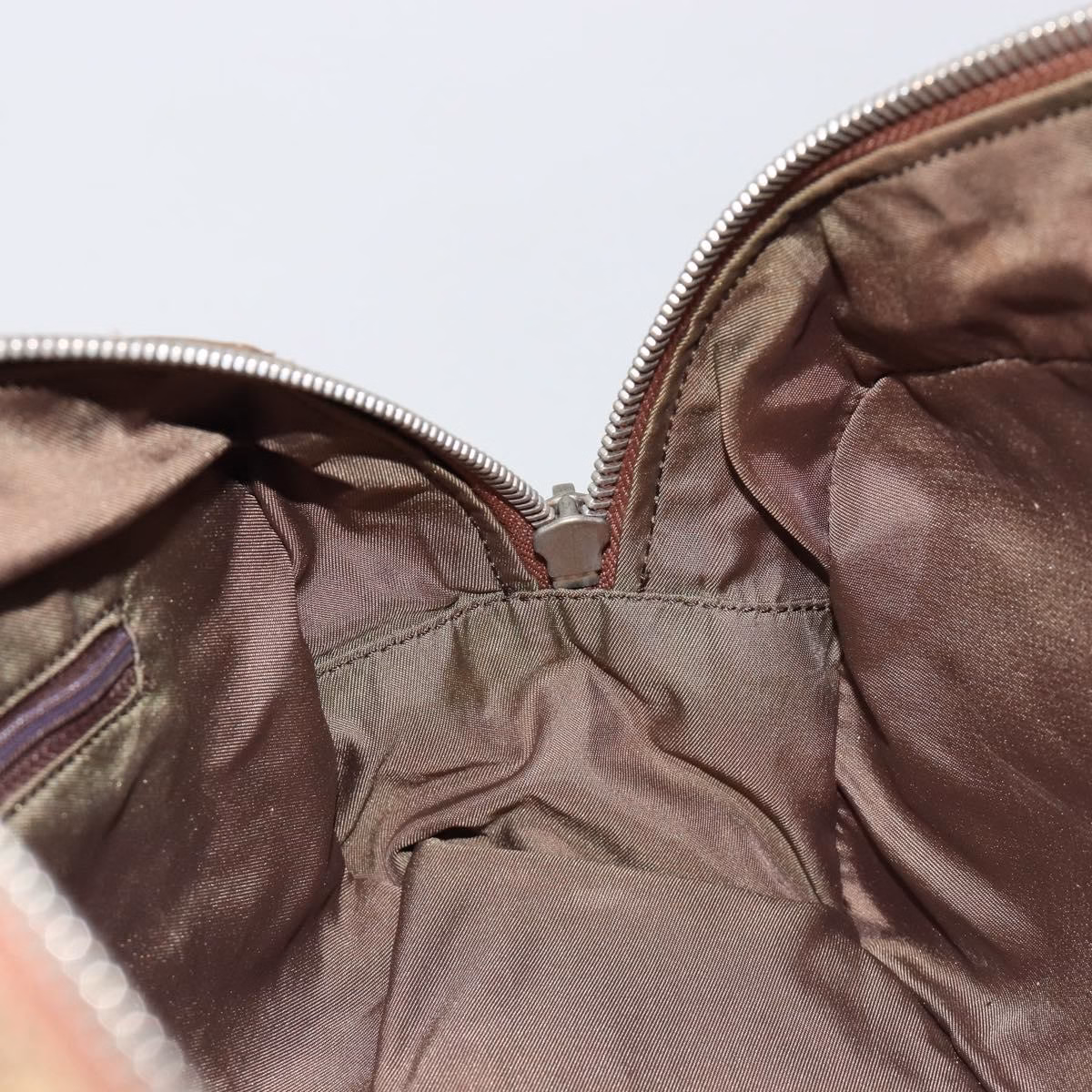 Chanel Travel Line Shoulder Bag Khaki - Image 10