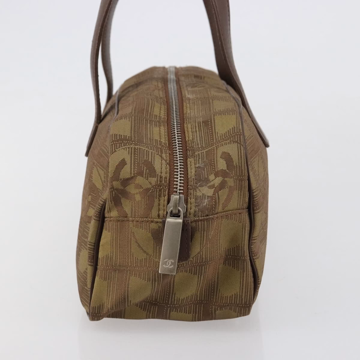Chanel Travel Line Shoulder Bag Khaki - Image 5