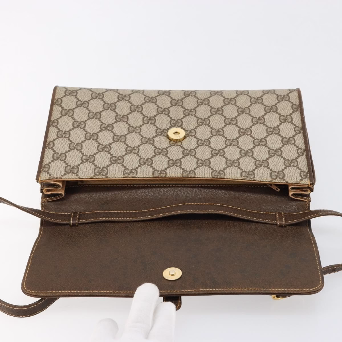 Gucci GG Crossbody PVC Buckle - Image 15