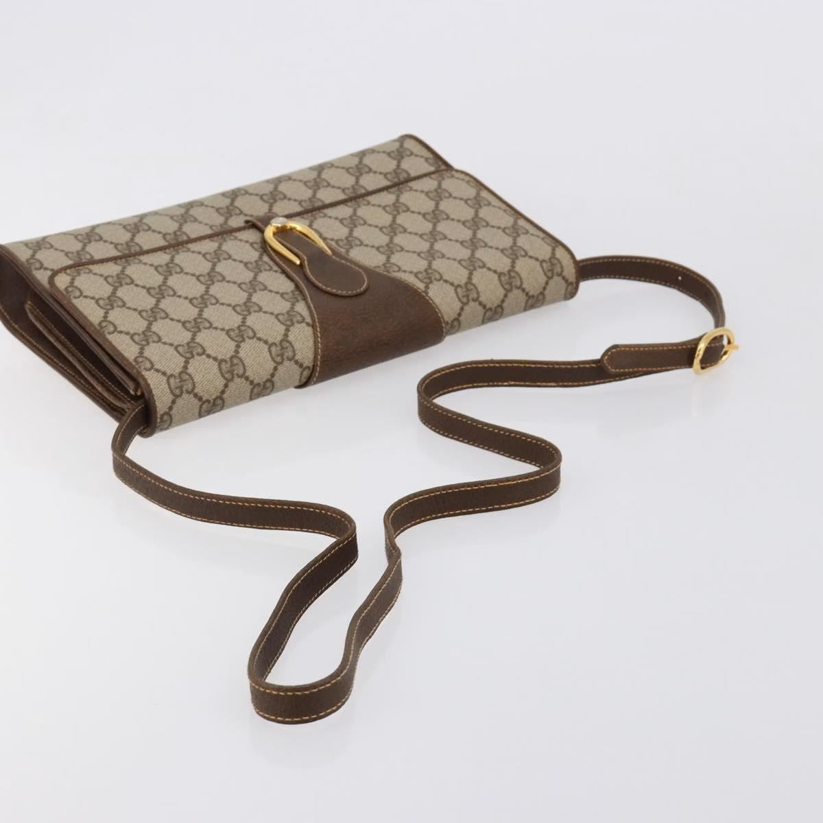 Gucci GG Crossbody PVC Buckle - Image 7