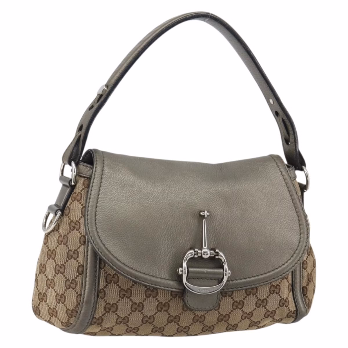 Gucci Horsebit Shoulder Bag - Image 2