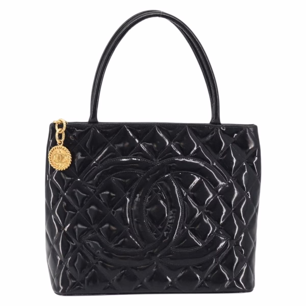 Chanel Patent Medallion Tote bag - Image 3