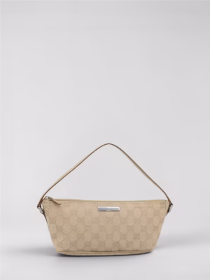 Gucci Boat Bag Beige