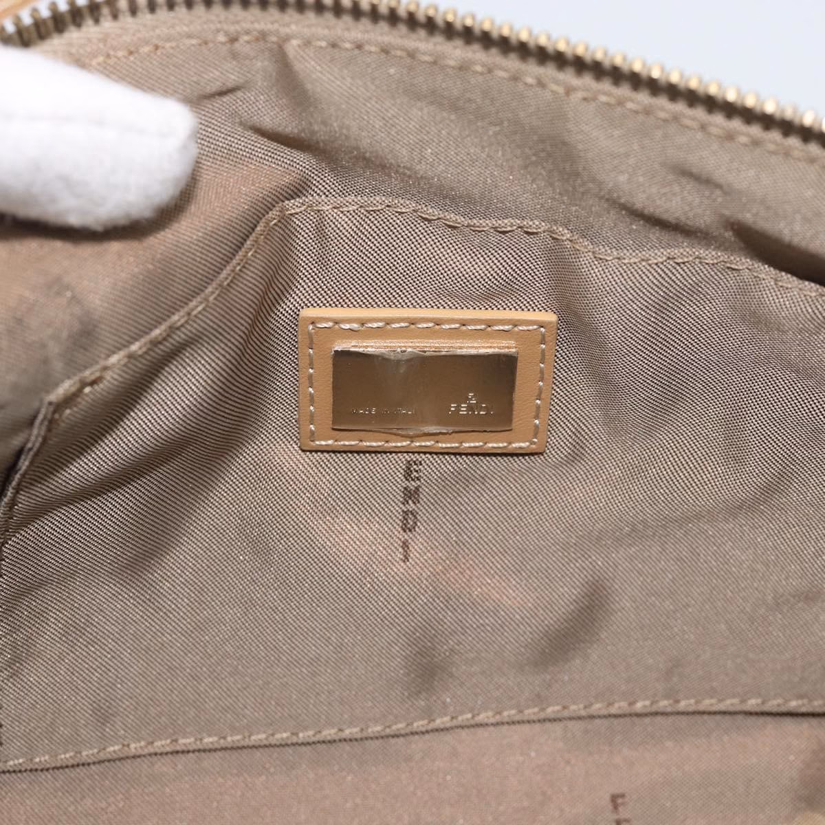 Fendi Zucchino Shoulder Bag - Image 16