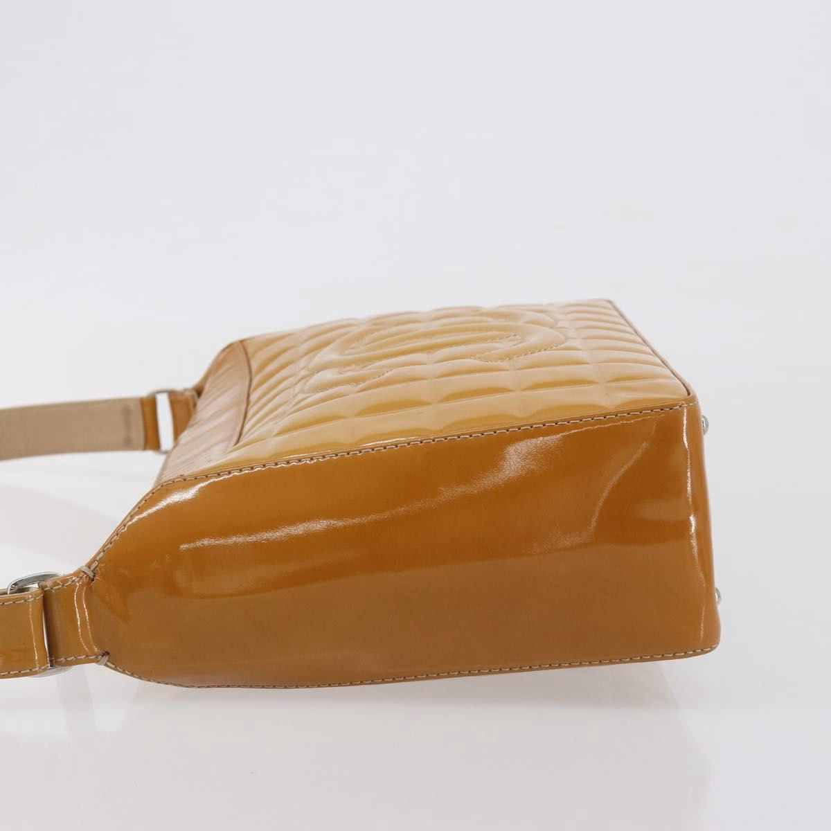 Chanel Patent Choco Bar Amber - Image 5