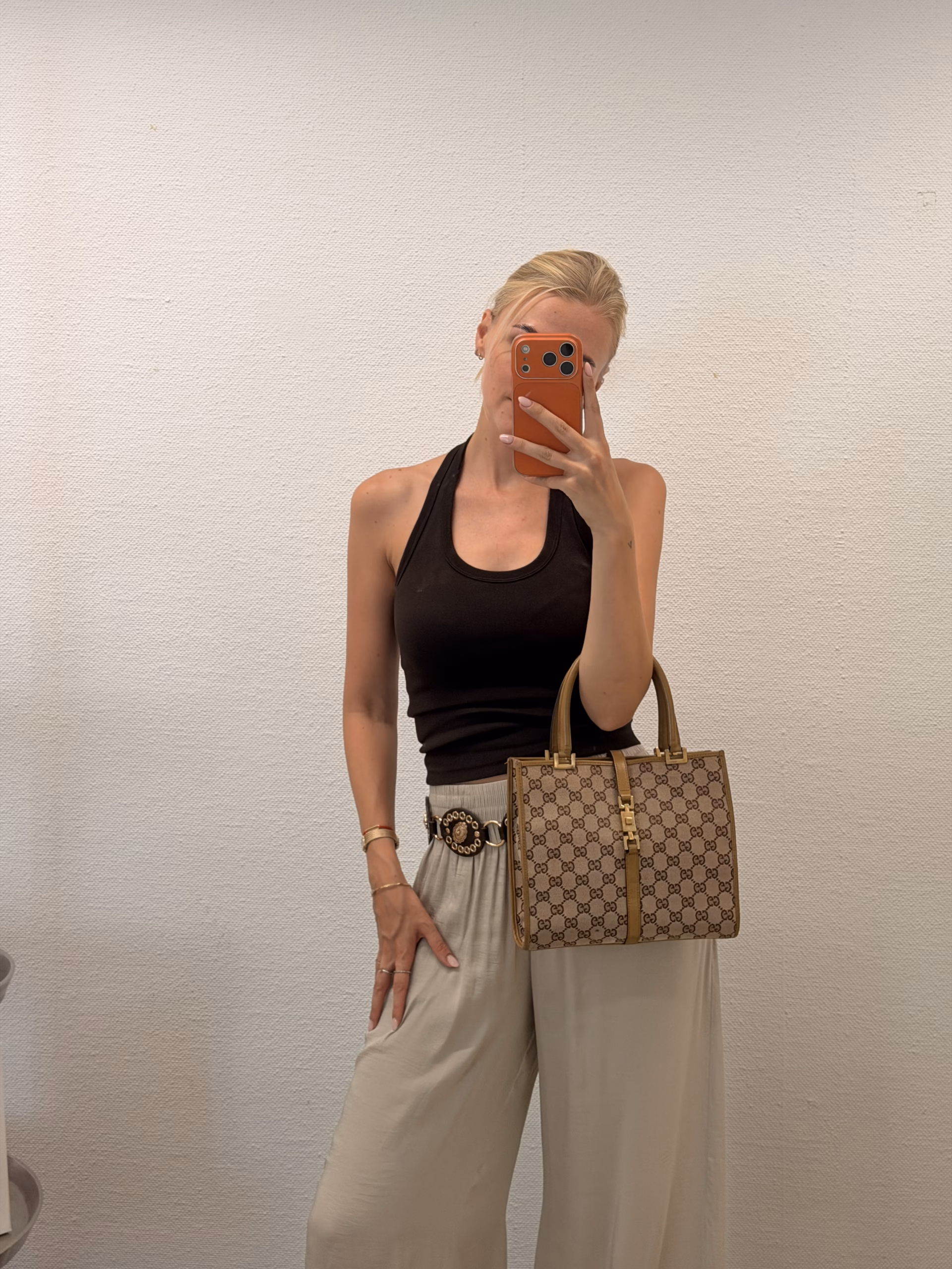 Gucci Jackie Square Beige - Image 2