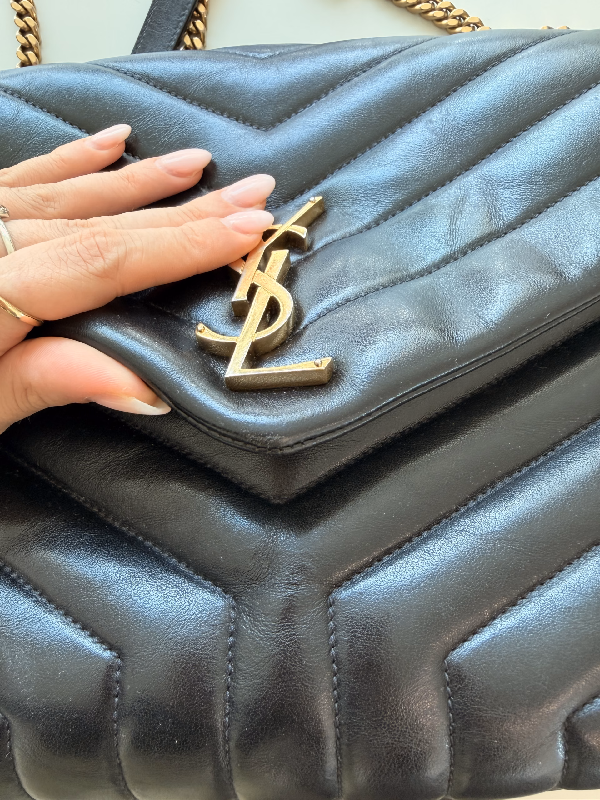 Saint Laurent Loulou Black - Image 12