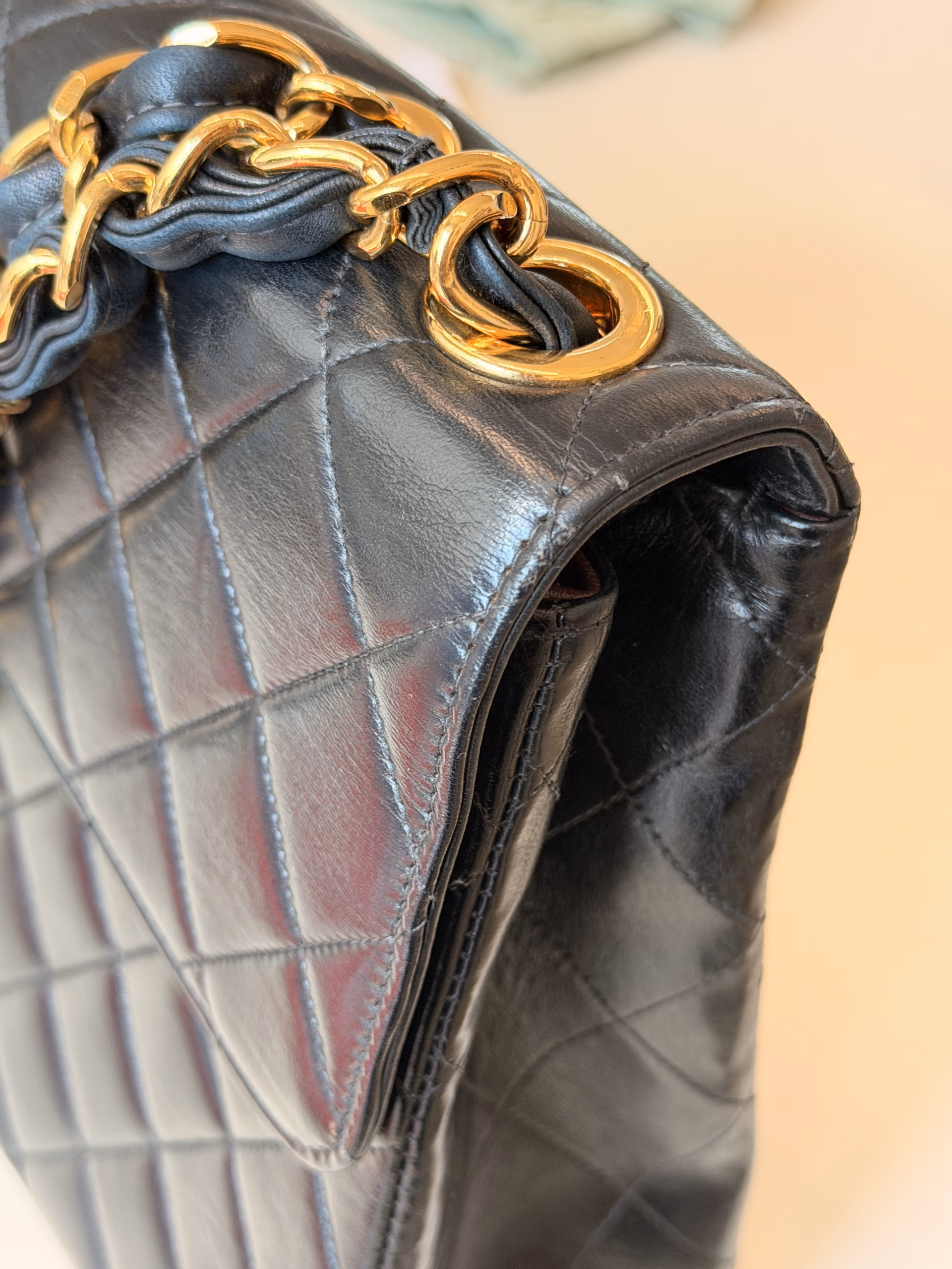 Chanel Jumbo Single Flap Bag - Image 13