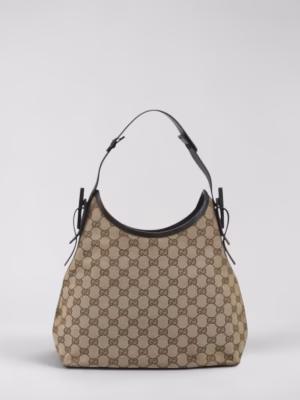 Gucci Shoulder Bag Beige Brown