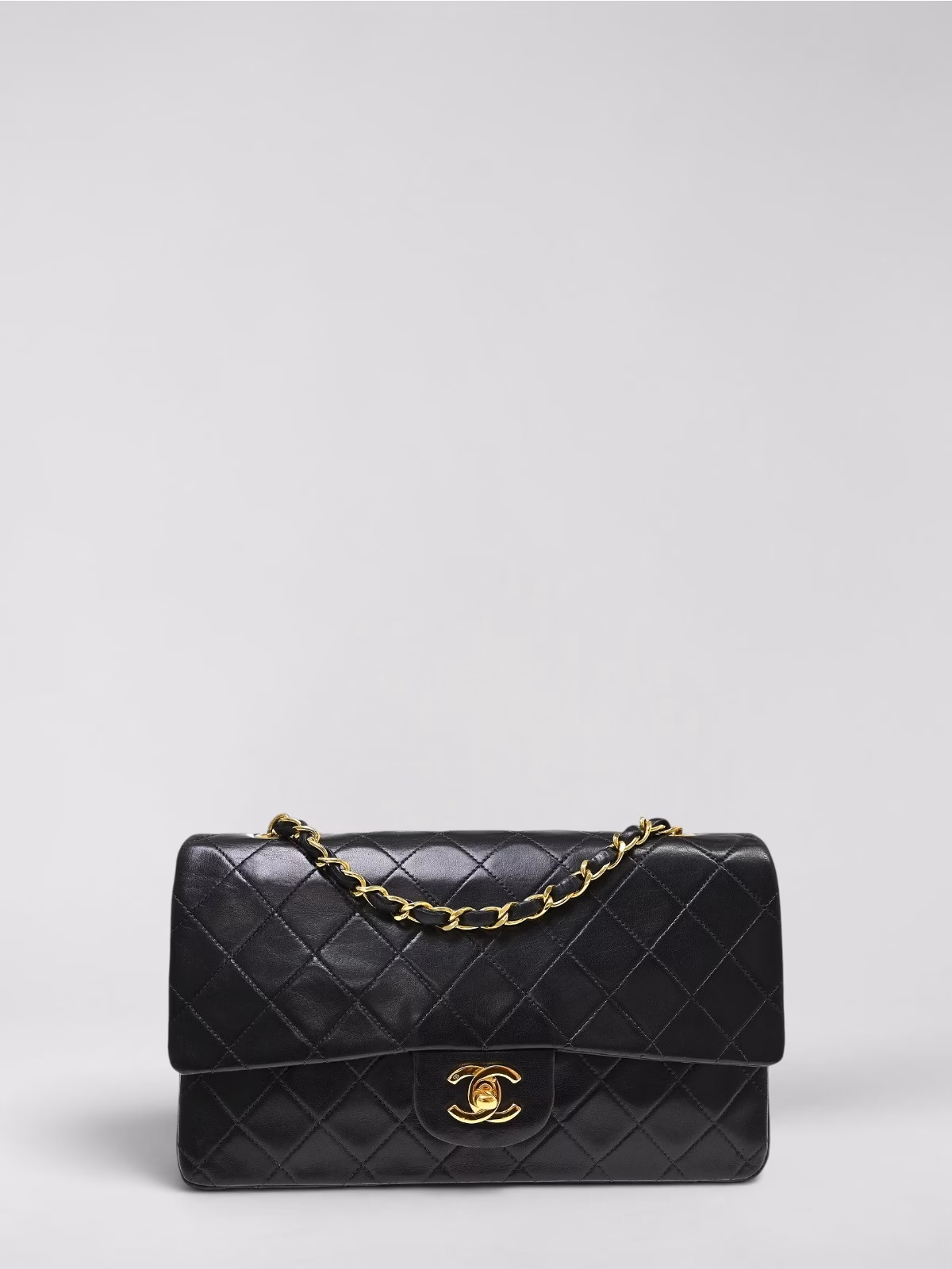 Chanel Double Flap Bag Medium Black