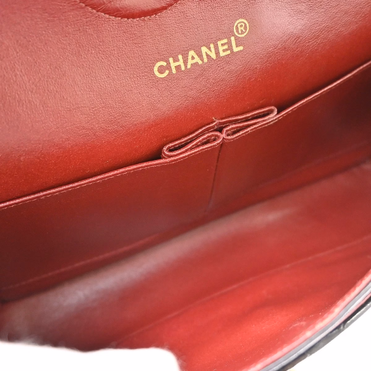 Chanel Double Flap Bag Medium Black - Image 8