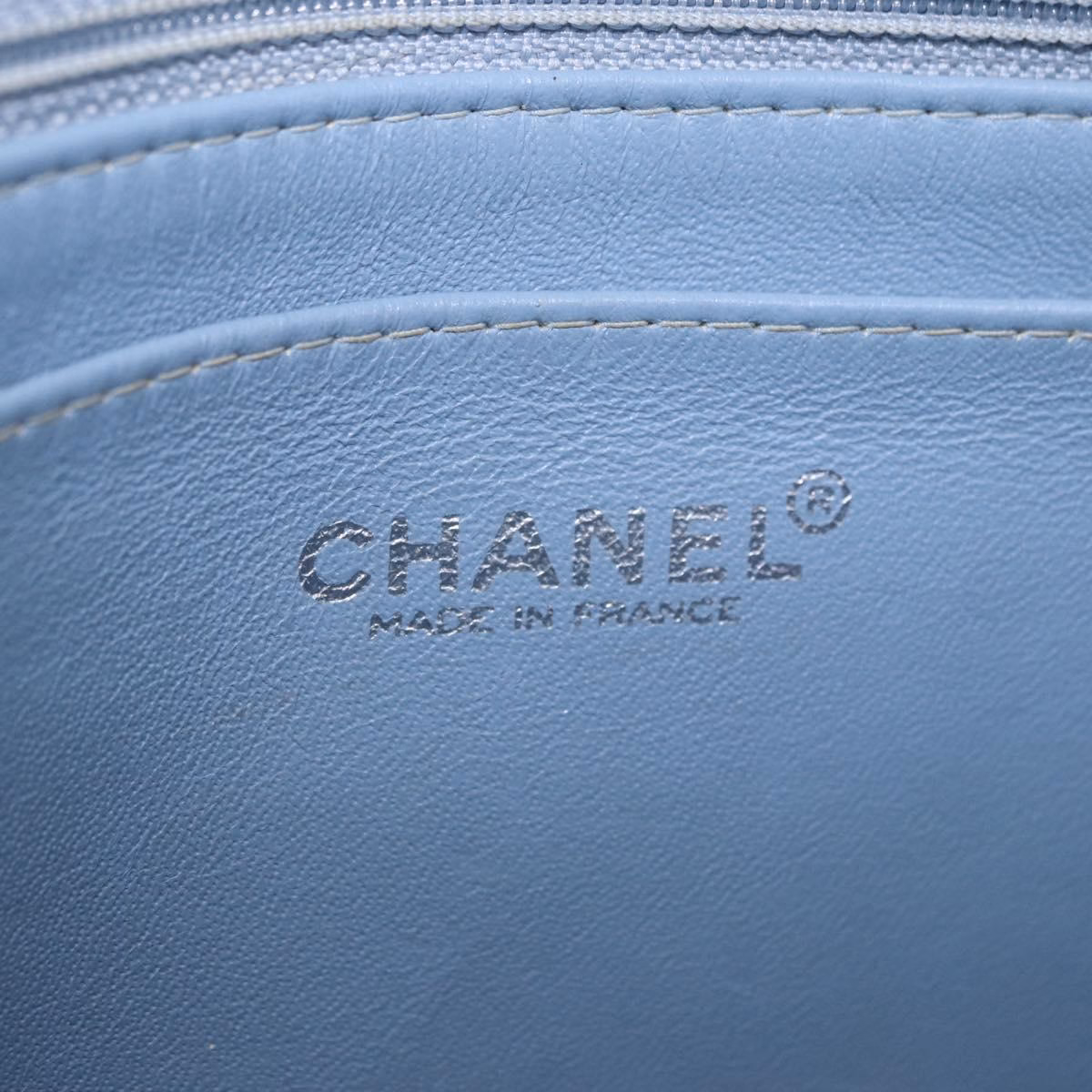 Chanel Single Flap Bag Denim - Image 20