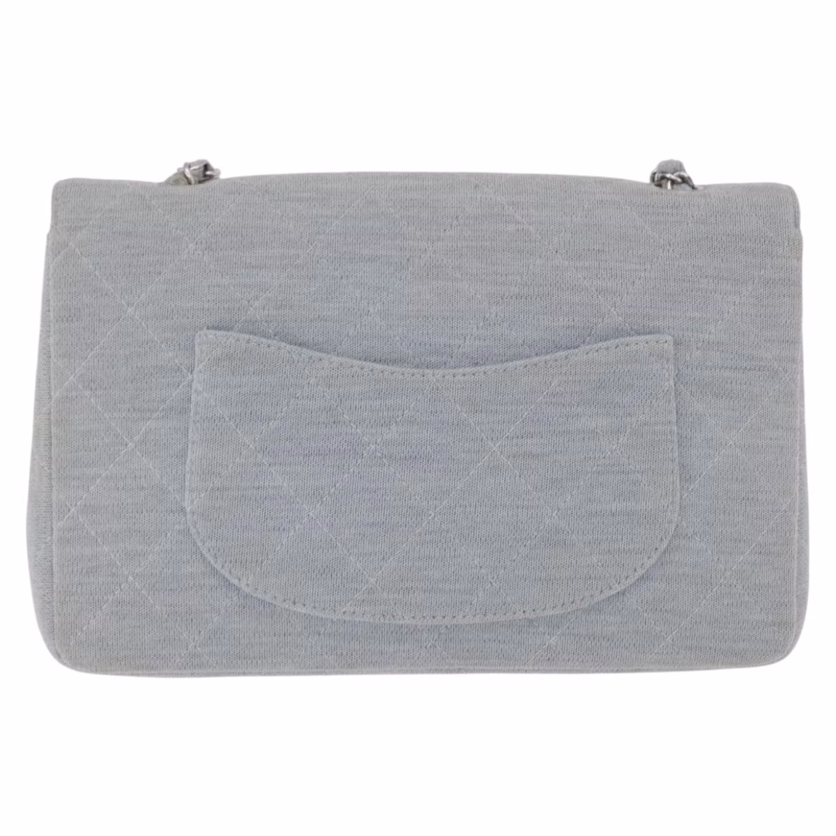 Chanel Single Flap Bag Denim - Image 4