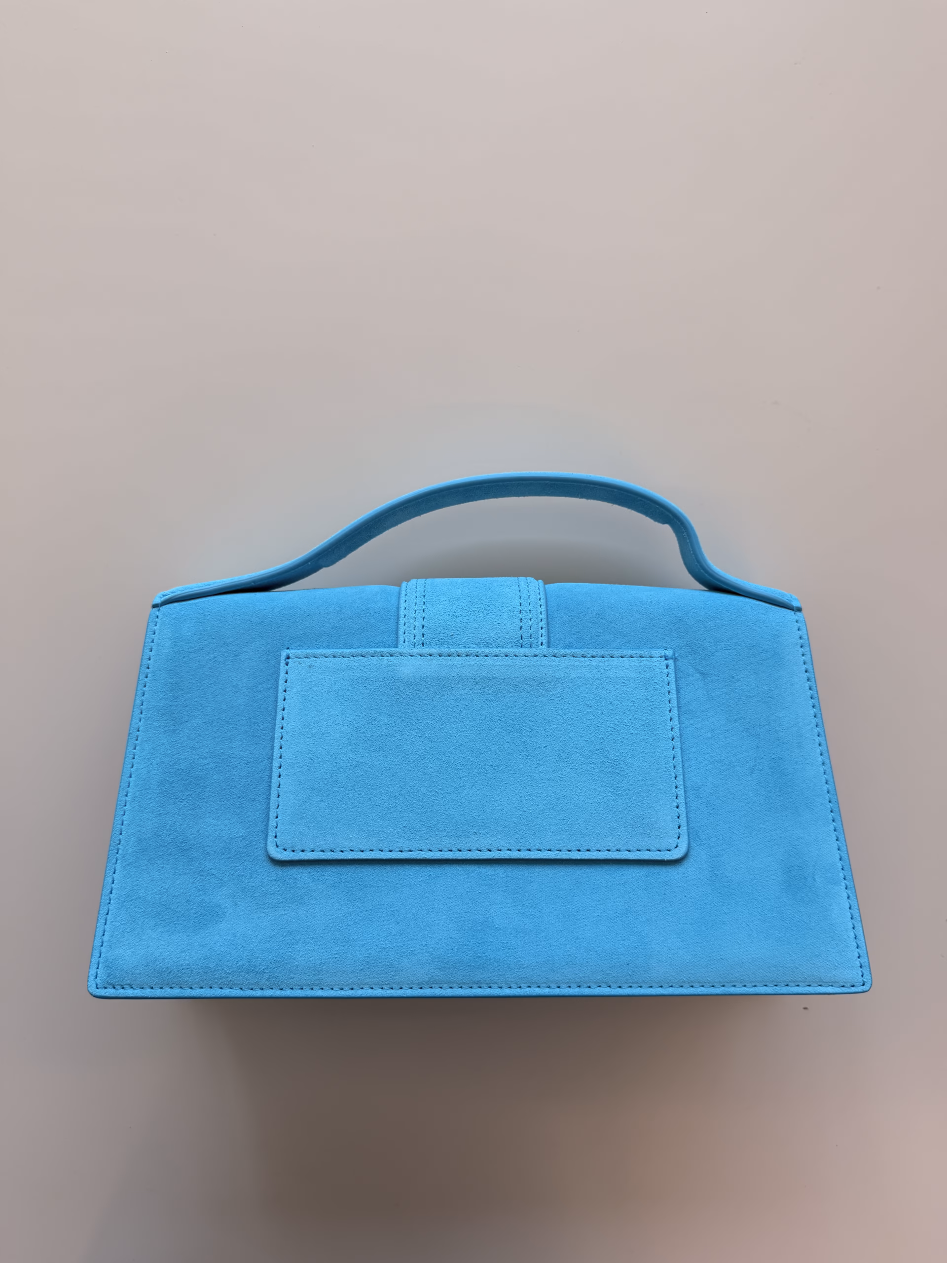 Jacquemus Le Grand Bambino Turquoise Suede - Image 7