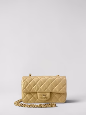 Chanel Flap Bag mini beige